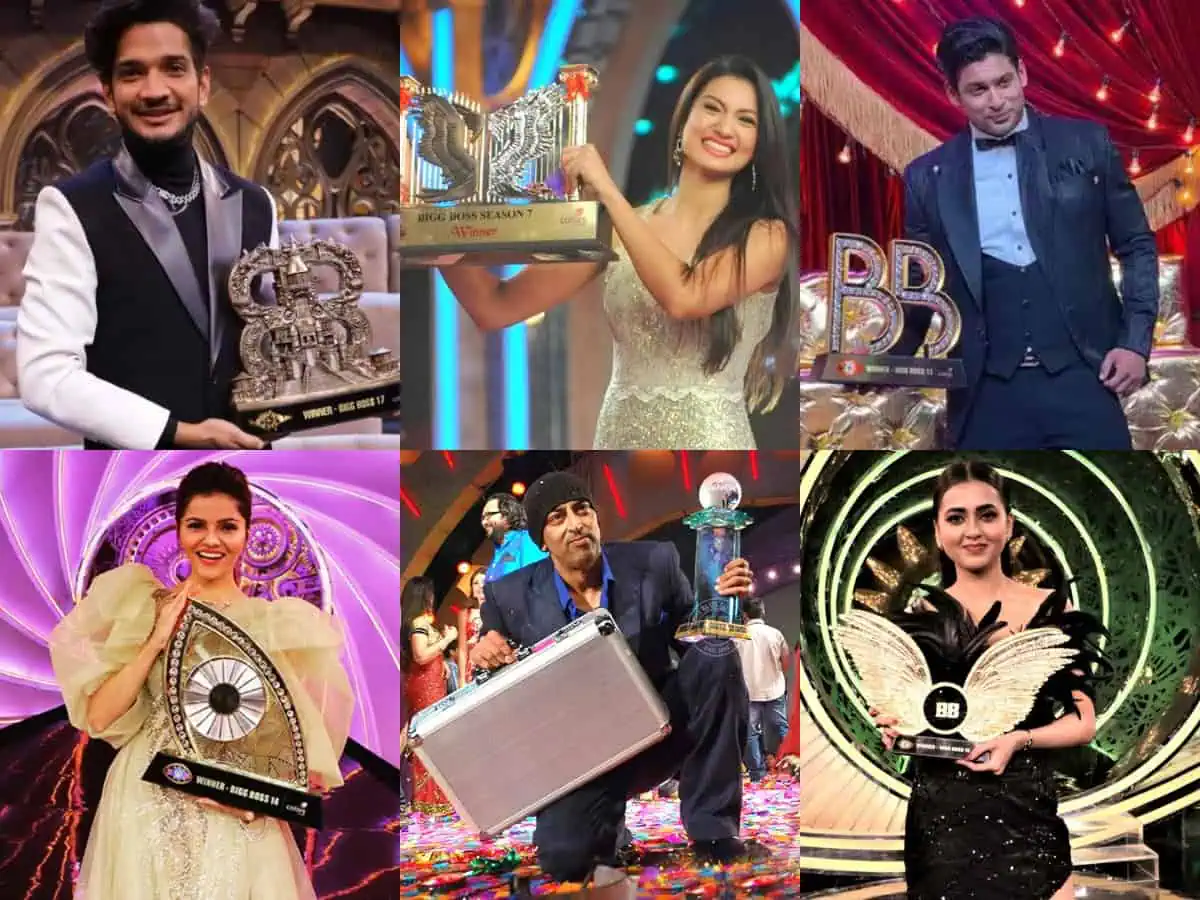 Bigg Boss Winners List