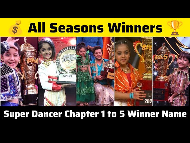Super Dancer Winners List